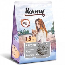 KARMY сухой корм Британская короткошерстная для кошек. Вес: 1,5 кг