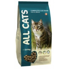 ALL CATS сухой корм для кошек. Вес: 2,4 кг